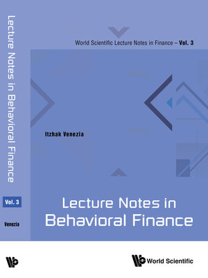 cover image of Lecture Notes In Behavioral Finance